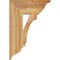 Ekena Millwork Imperial Traditional Rough Sawn Bracket, Western Red Cedar, 6"W x 18"D x 26"H BKT06X18X26IMP01RWR - alternate 4